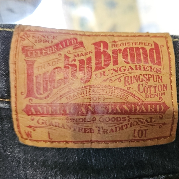 Lucky Brand Women's Indigo Straight Leg Jeans - Picture 4 of 4